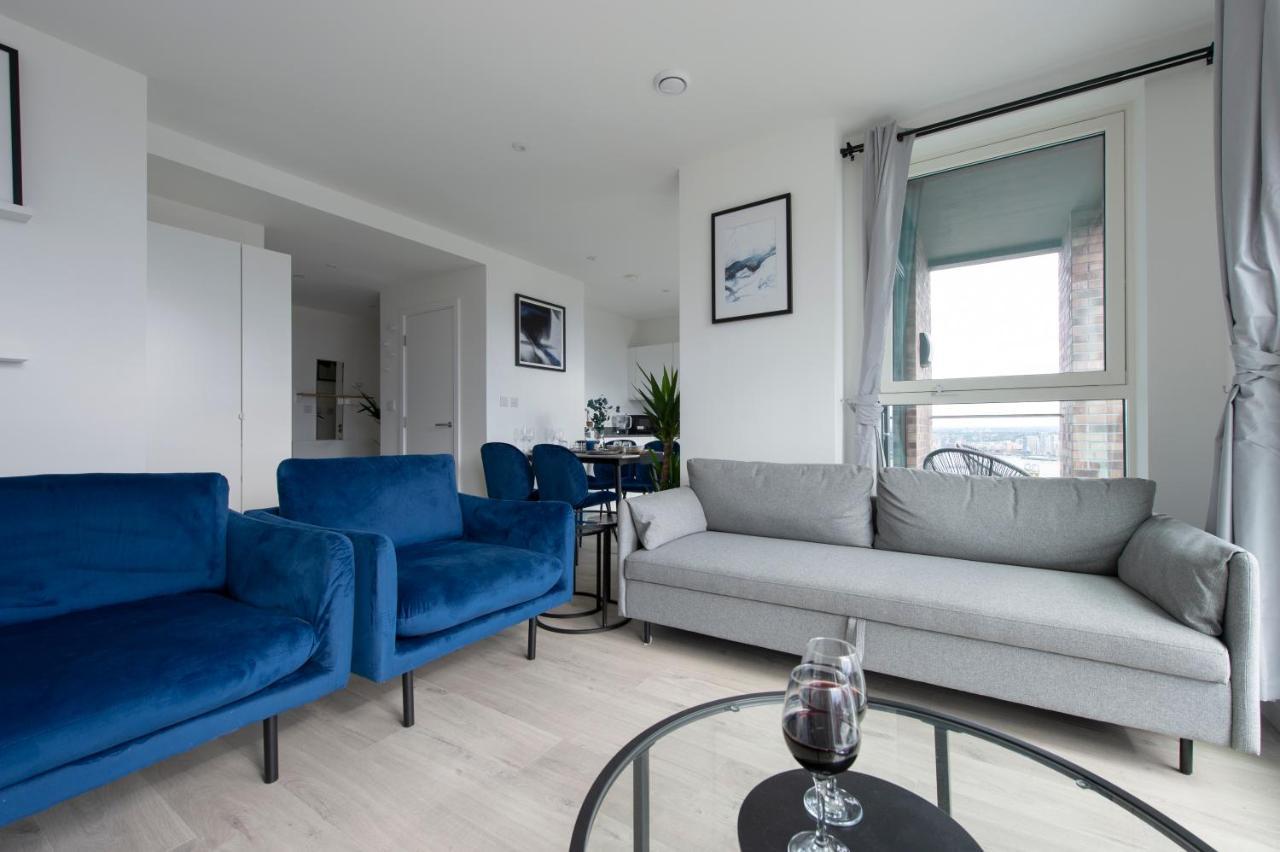 Ac Luxe Penthouse With Free Parking Daire Londra Dış mekan fotoğraf